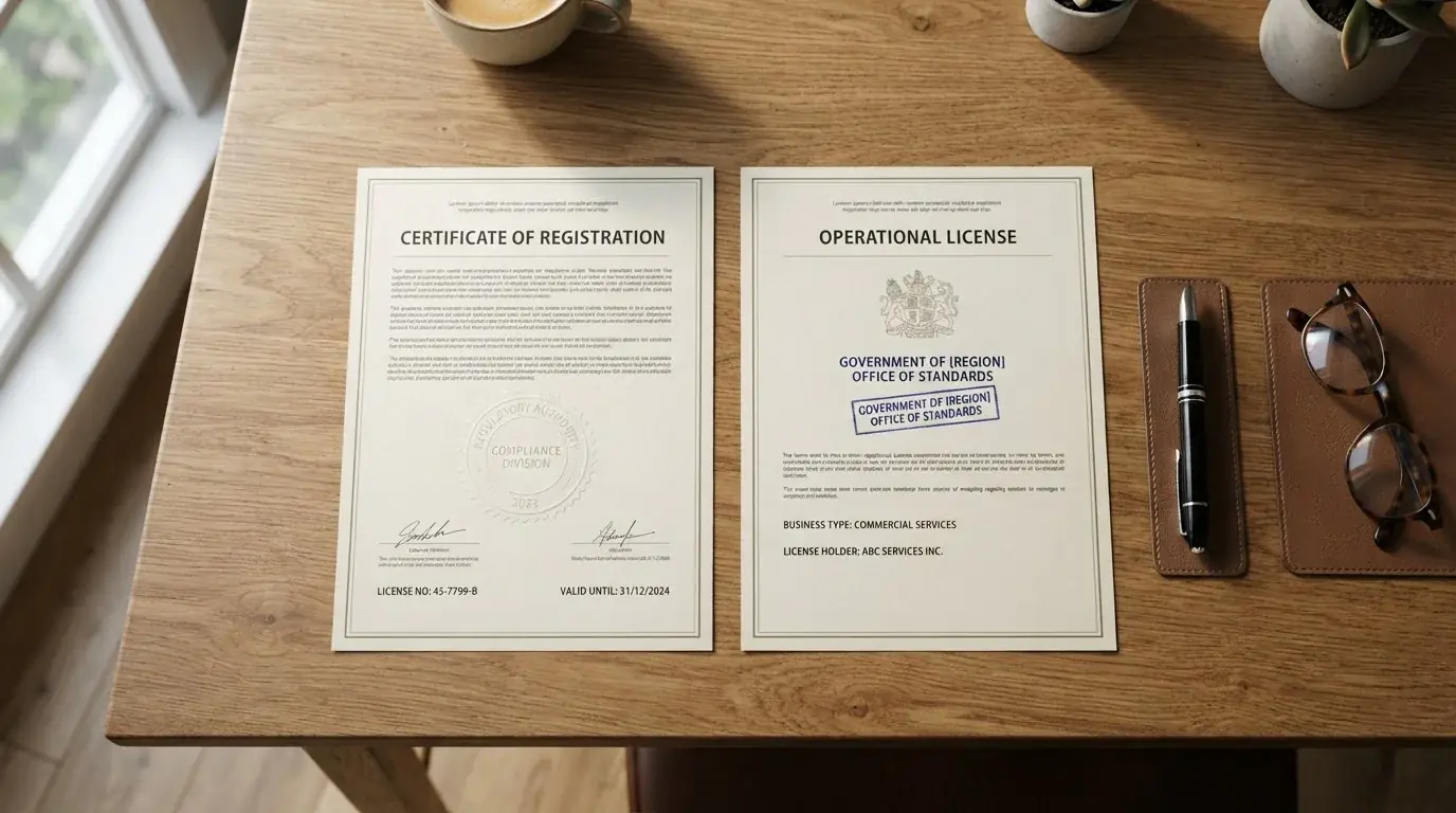 UKGC licensed casino comparison showing license documents and verification
